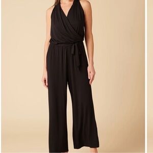 Amour Vert Agnes Modal Jumpsuit Black L like new
